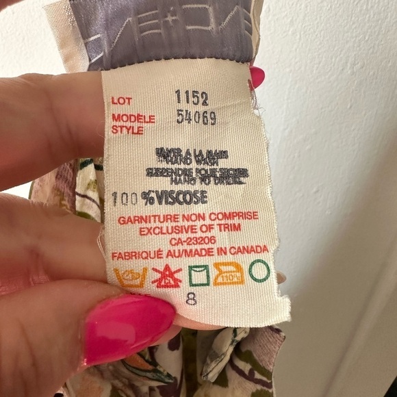 Vintage Top Floral Paisley Design Hippie Boho Festival Multicoloured Long Sleeve - Picture 14 of 14